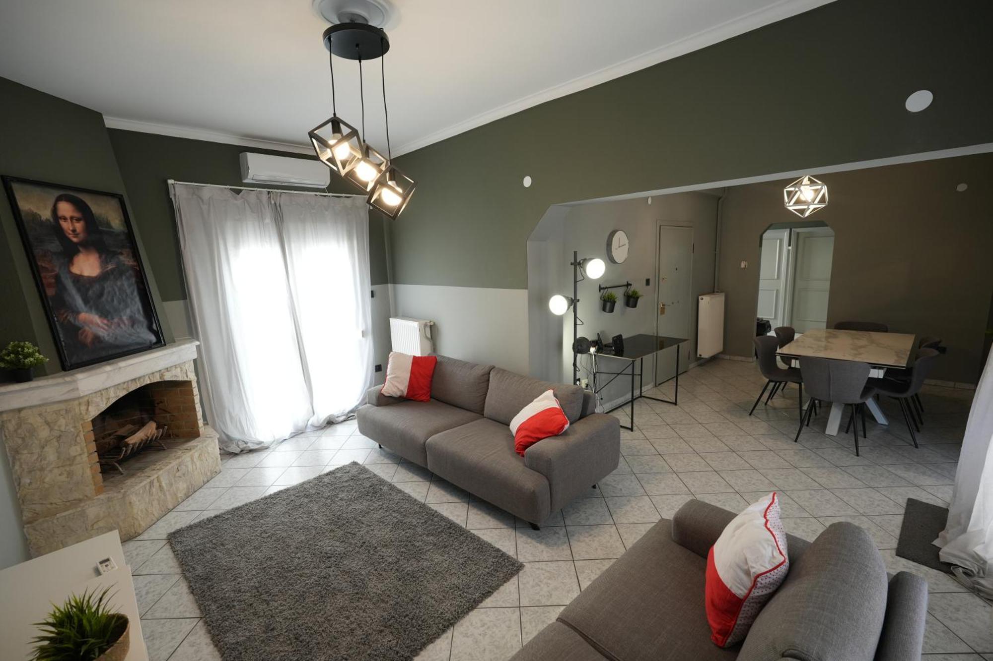 Modern Athenian Penthouse Apartment ภายนอก รูปภาพ